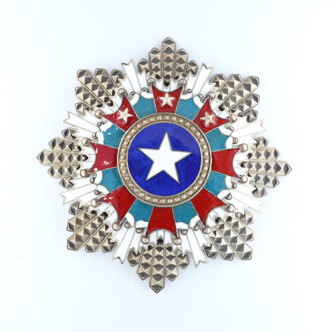 Chinese CHINA-REPUBLIC Order of Brilliant Star Breast star first class top replica copy