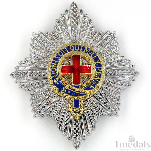 The British Order of the Garter Star Badge UK medal Badge Replica