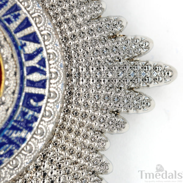 British UK Order of the Garter Star Badge – Museum Replica Collectible with Enamel Detailing (1:1 Reproduction)