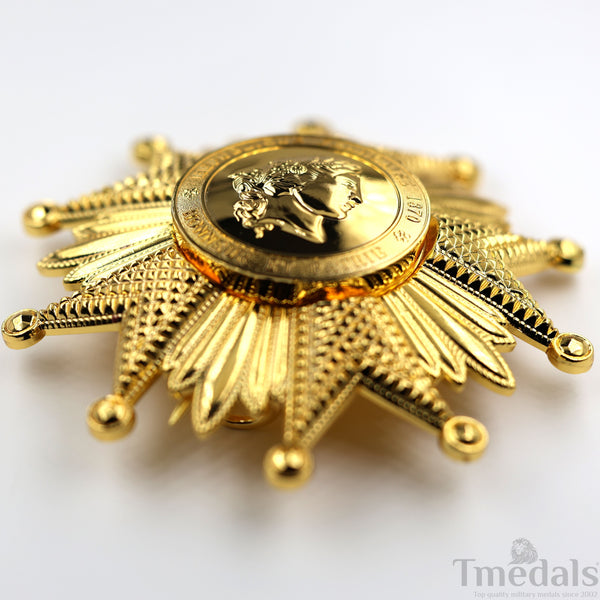 France French Legion of Honor Grand Cross Breast Star in Gold Medal Order Replica