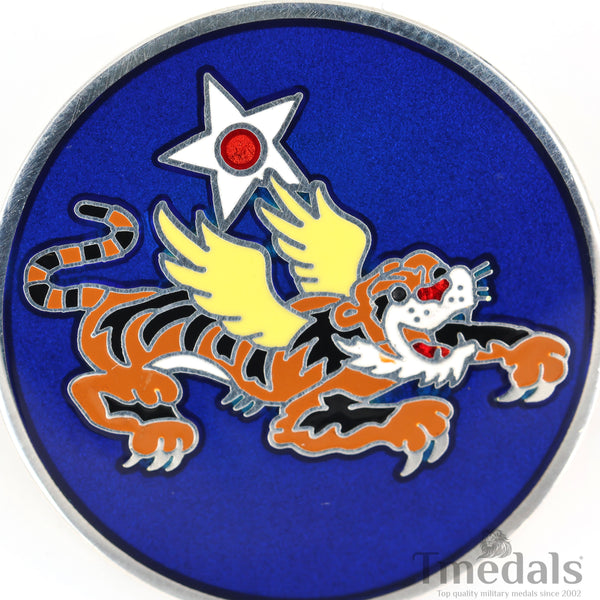Chinese CHINA REPUBLIC flying tigers medal 14th Air force Badge real enamel