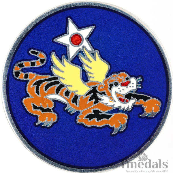 Chinese CHINA REPUBLIC flying tigers medal 14th Air force Badge real enamel