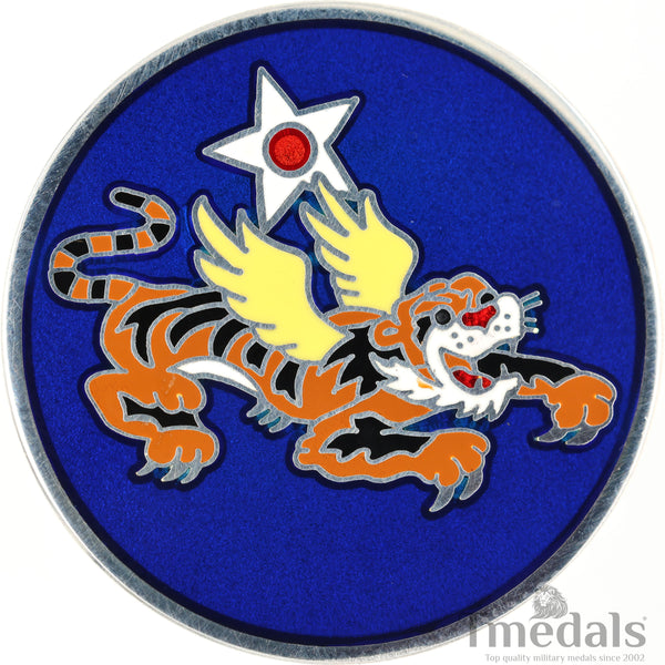 Chinese CHINA REPUBLIC flying tigers medal 14th Air force Badge real enamel
