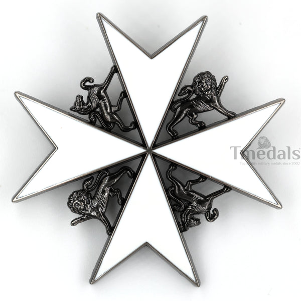 Order of St John Knight of Grace Breast Star Maltese Cross Full-Size Replica