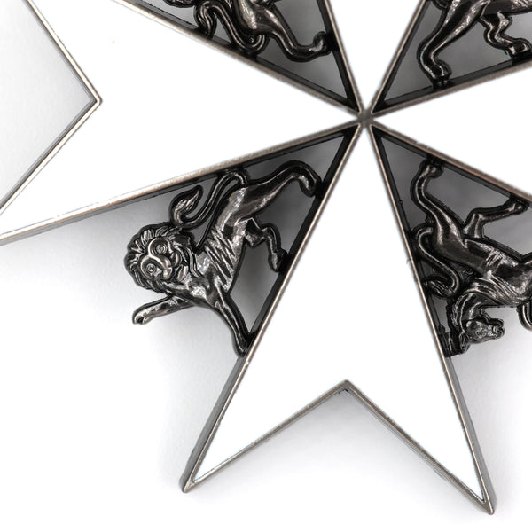 Order of St John Knight of Grace Breast Star Maltese Cross Full-Size Replica