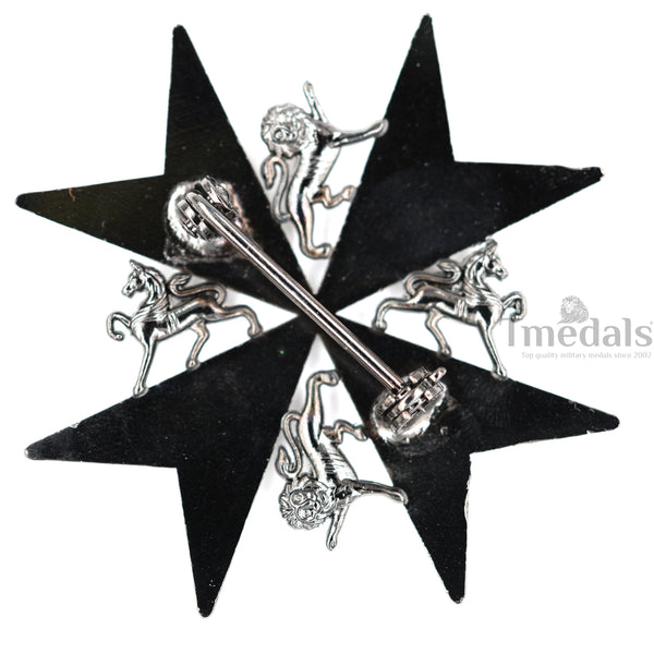 Order of St John Knight of Grace Breast Star Maltese Cross Full-Size Replica