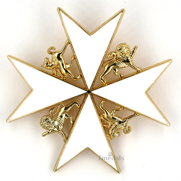 Order of St John Knight/Dame of Grace Breast Star Maltese Cross Replica