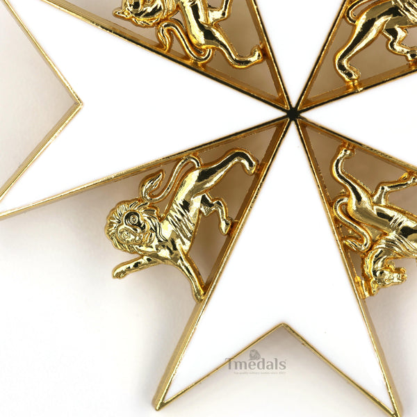 Order of St John Knight/Dame of Grace Breast Star Maltese Cross Replica