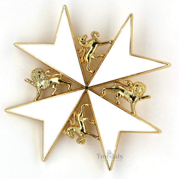 Order of St John Knight/Dame of Grace Breast Star Maltese Cross Replica