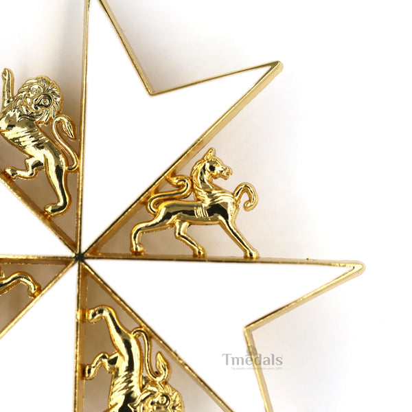 Order of St John Knight/Dame of Grace Breast Star Maltese Cross Replica