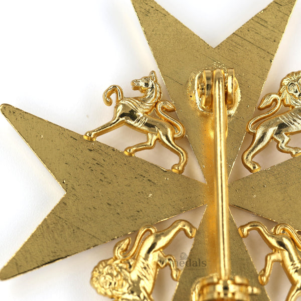Order of St John Knight/Dame of Grace Breast Star Maltese Cross Replica