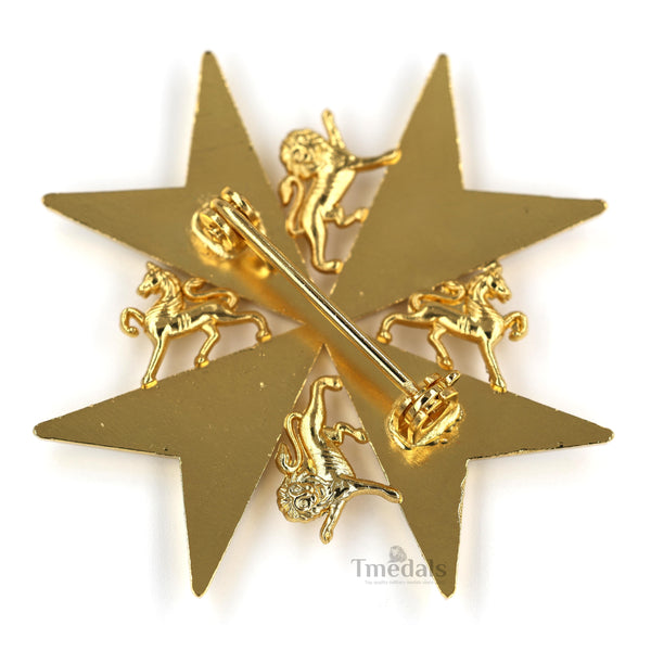 Order of St John Knight/Dame of Grace Breast Star Maltese Cross Replica