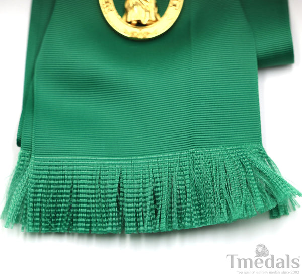 UK Order of the Thistle Badge Saint Andrew Replica Brass Gilt Full-Size copy reproduction repro