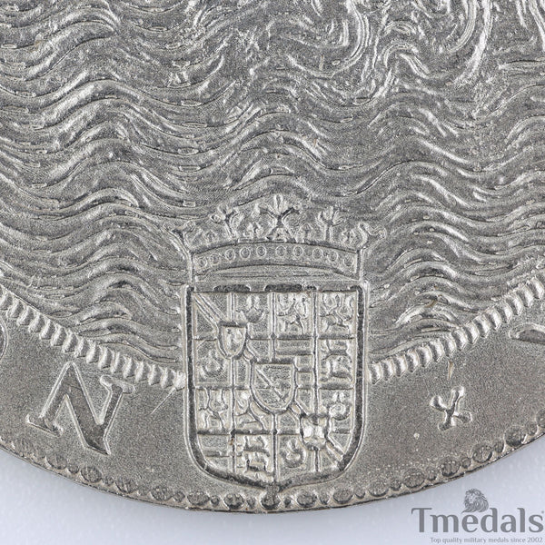 UK Elizabeth I Defeat of the Spanish Armada Medal 1588-Pure 925 Sterling Silver Replica