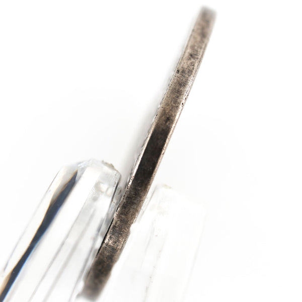 1601 Queen Elizabeth I Sixpence Medal Tudor England Brass Silver Plated Replica