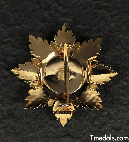 China Republic, the Order Of The Golden Grain, first Class, Breast star, Replica
