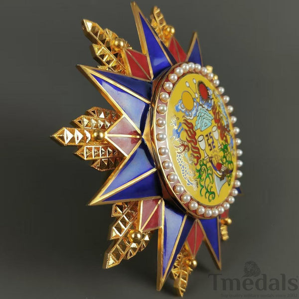 Grand Order of the Republic of China 1912 Medal pure Silver Replica