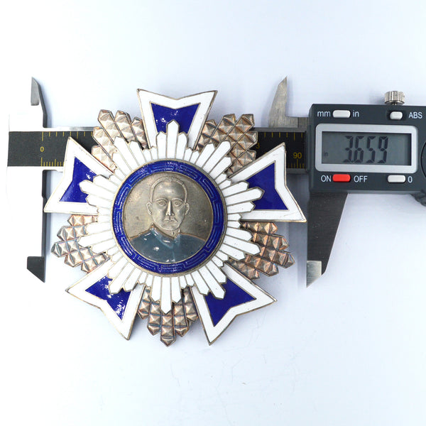 Chinese Order Badge CHINA-REPUBLIC Sun Yat Sen enamel Medal Order Badge replica copy