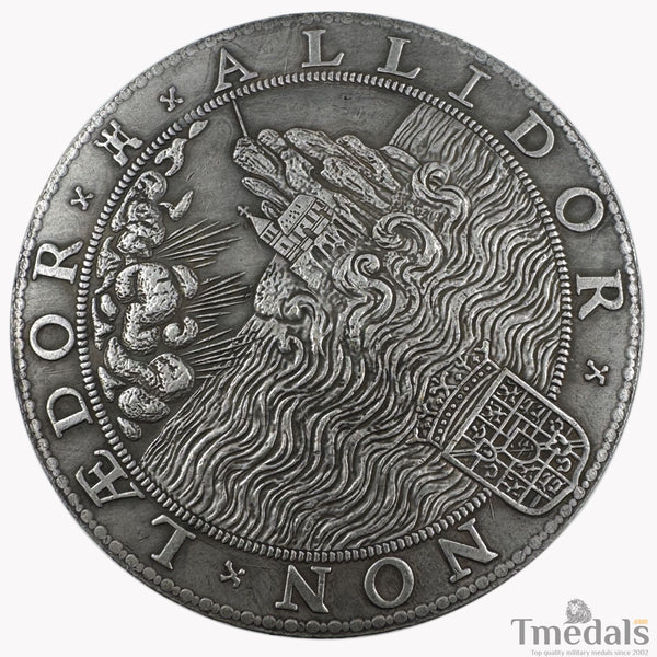 Elizabeth I Defeat of the Spanish Armada Medal 1588 UK Medal Cion Replica Copy