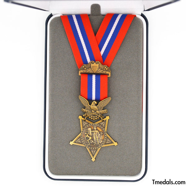 CASED U.S. USA Medal of Honor Army MOH 1896–1904 Order Neck ribbon Cravat Type II Rare