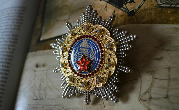 The Order of Yugoslav Great Star Yugoslavia Badge Medal highest state order Rare The Yugoslav Great/Grand Star