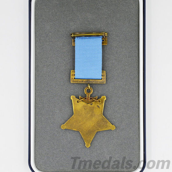 Cased U.S. USA MEDAL OF HONOR Navy 1913-1942 Badge Order Medaille Orden WW12 Rare