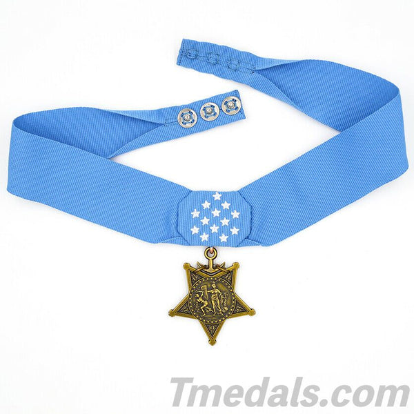 CASED U.S. USA Medal of Honor Navy MOH Ribbon Bar Congressional Replica Reproduction Order Badge WW12 COPY Repro ORDEN MEDAILLE