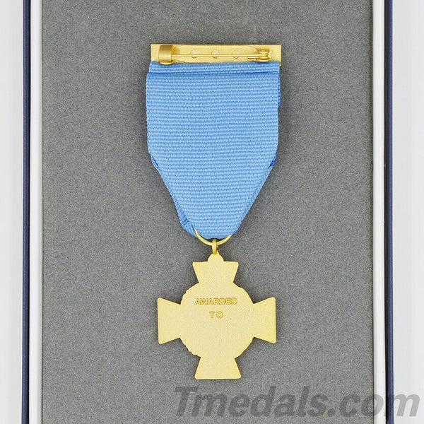 Cased U.S. Medal of Honor – Tiffany Cross 1919–1942 Navy – Museum Replica