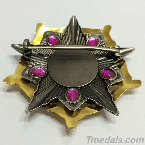 The Order of the Hero of Socialist Labour Yugoslavia Order Badge top Rare