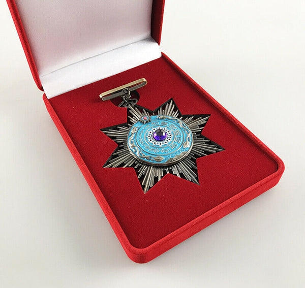 China Medal Badge Chinese Qing Dynasty Order of the Double Dragon Replica