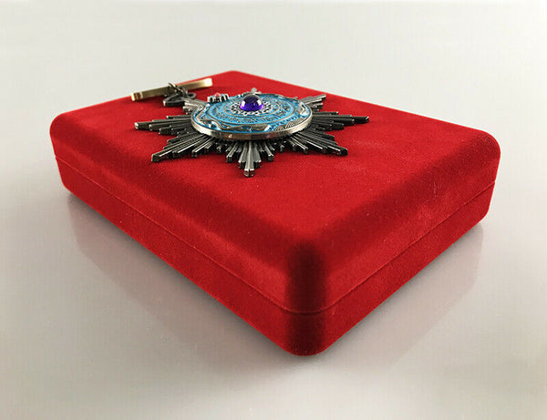 China Medal Badge Chinese Qing Dynasty Order of the Double Dragon Replica