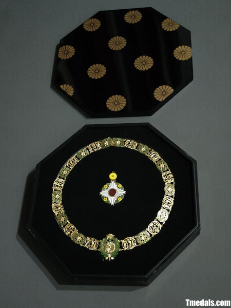 Japan Grand Cordon of the Order of the Chrysanthemum – Full Replica (Copper + Hard Enamel)