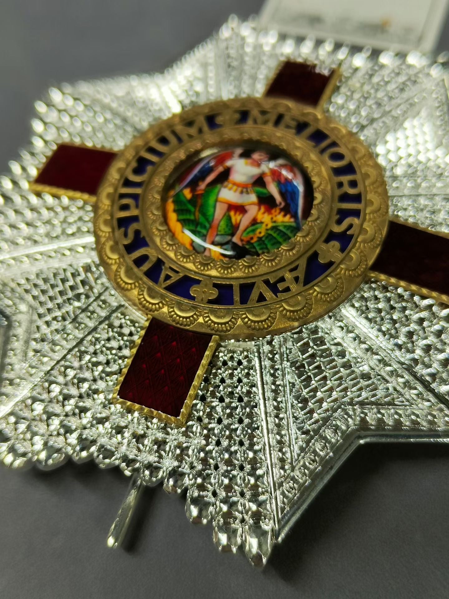 British Order of St. Michael and St. George Star Badge – Premium Museum Replica