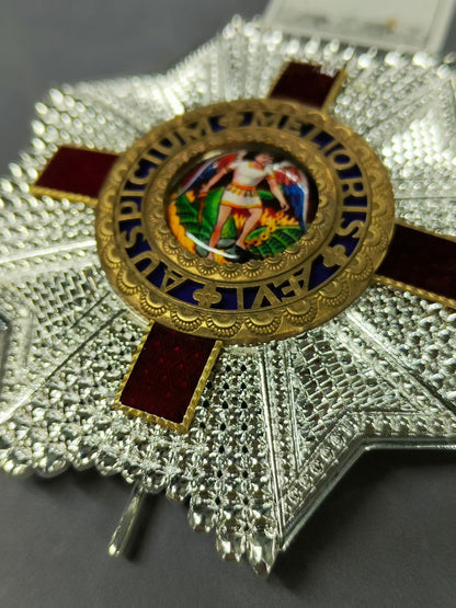 British Order of St. Michael and St. George Star Badge – Premium Museum Replica