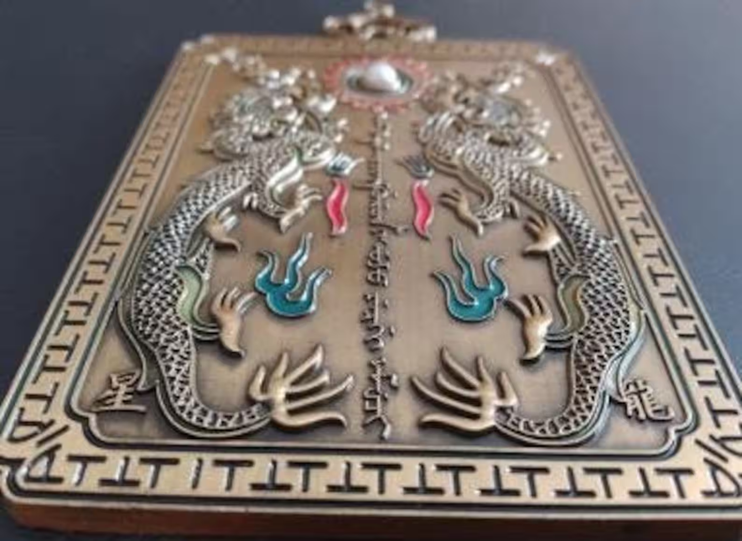 China Medal Badge Chinese Qing Dynasty Order of the Double Dragon copy Replica