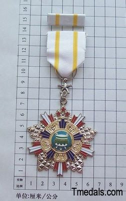 Chinese CHINA REPUBLIC The Order of the Sacred Tripod 7th Class Replica copy