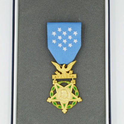 Complete U.S. Medal of Honor Historical Replica Collection – 10 Full-Size Medals with Presentation Case