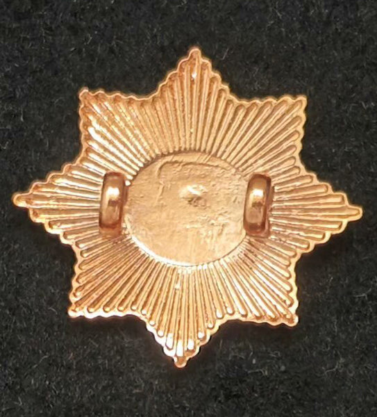 Chinese Qing Imperial Guard Cap Badge – 8-Point Star Roundel — Replica