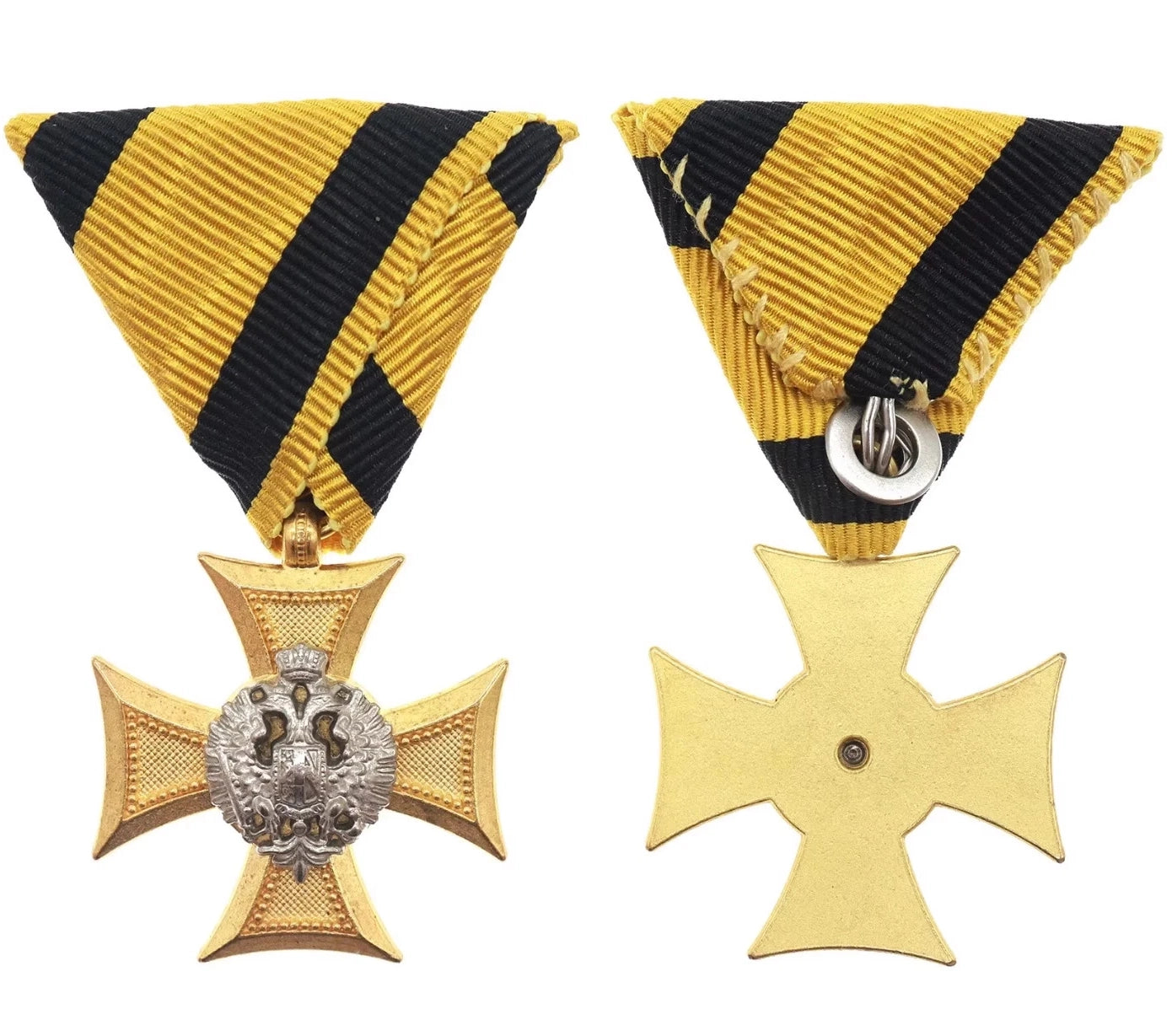 Austria-Hungary Officer’s Long Service Cross, 1st Class (25 Years) Replica