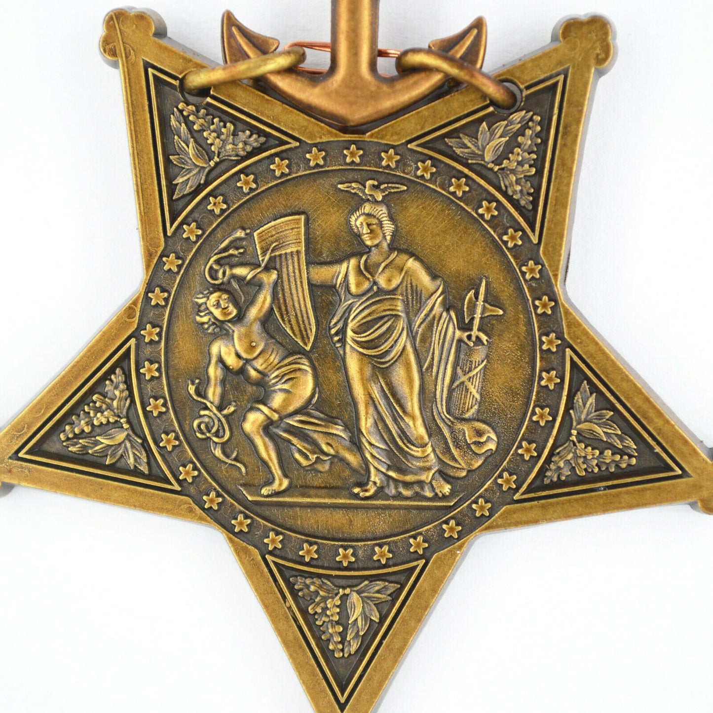 CASED U.S. USA Medal of Honor Navy MOH Ribbon Bar Congressional Replica Reproduction Order Badge WW12 COPY Repro