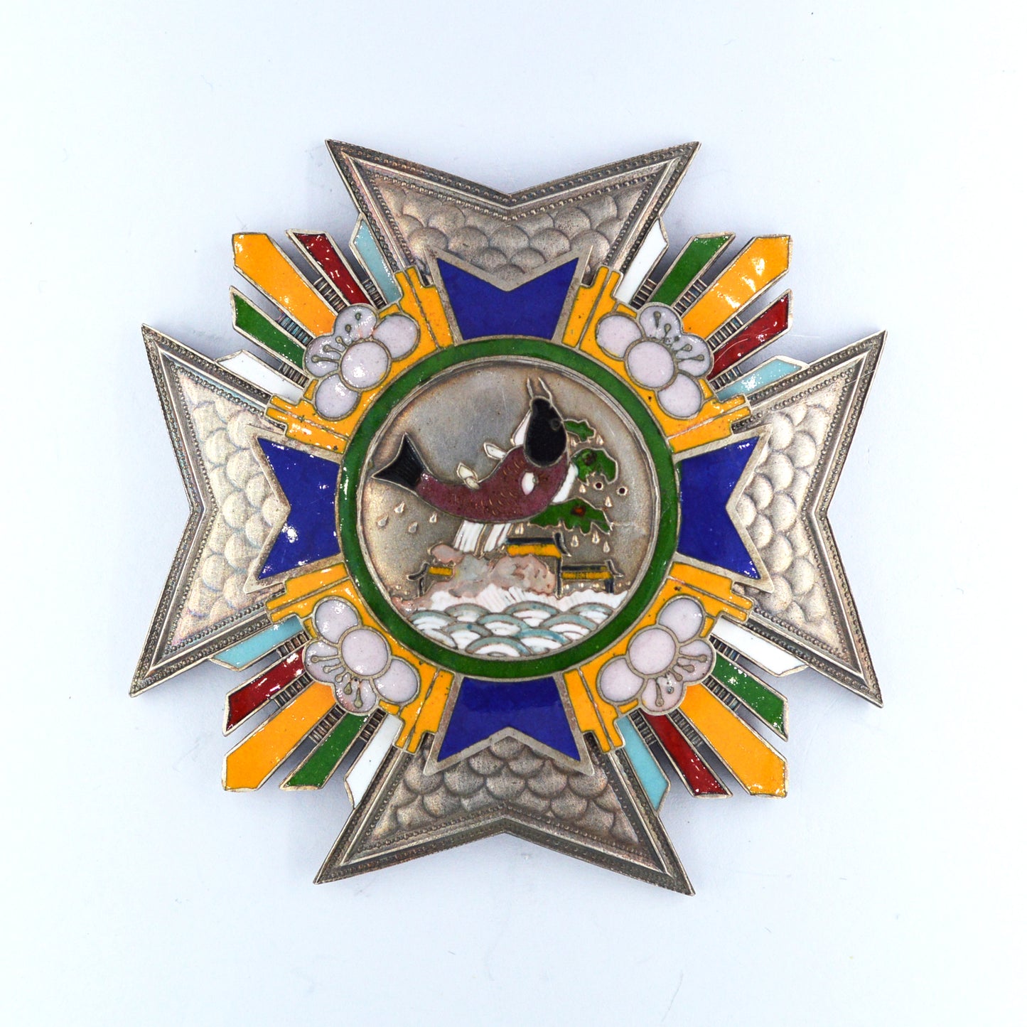 Chinese Republic Order of Weng Tonghe (1830–1904) – Enamel Medal Replica