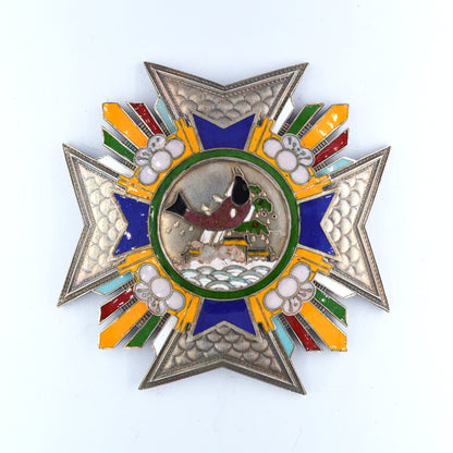 Chinese Republic Order of Weng Tonghe (1830–1904) – Enamel Medal Replica