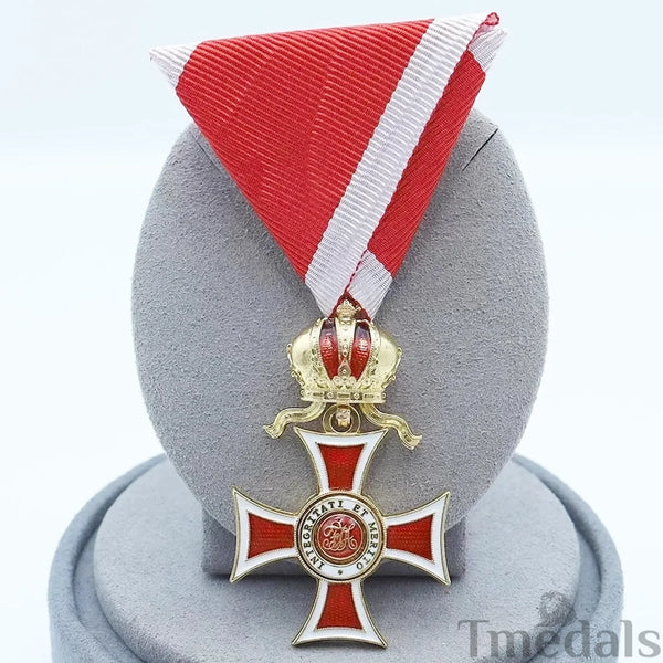 Austria Imperial Order of Leopold Knight Cross Civilian Type Badge Replica