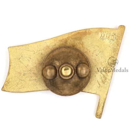 Replica Soviet USSR Supreme Soviet CCCP Flag Pin Badge Brass Enamel