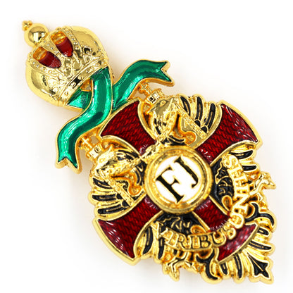 Austro Hungarian Franz Joseph Order Style Badge Pin Replica FJ Medal