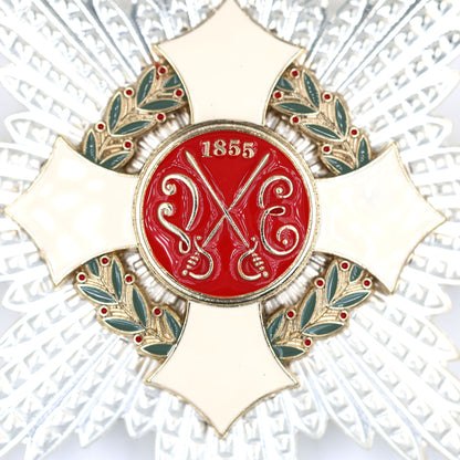 Military Order of Savoy Grand Cross Star 1855 – Italian Kingdom Medal Replica