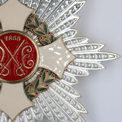 Military Order of Savoy Grand Cross Star 1855 – Italian Kingdom Medal Replica