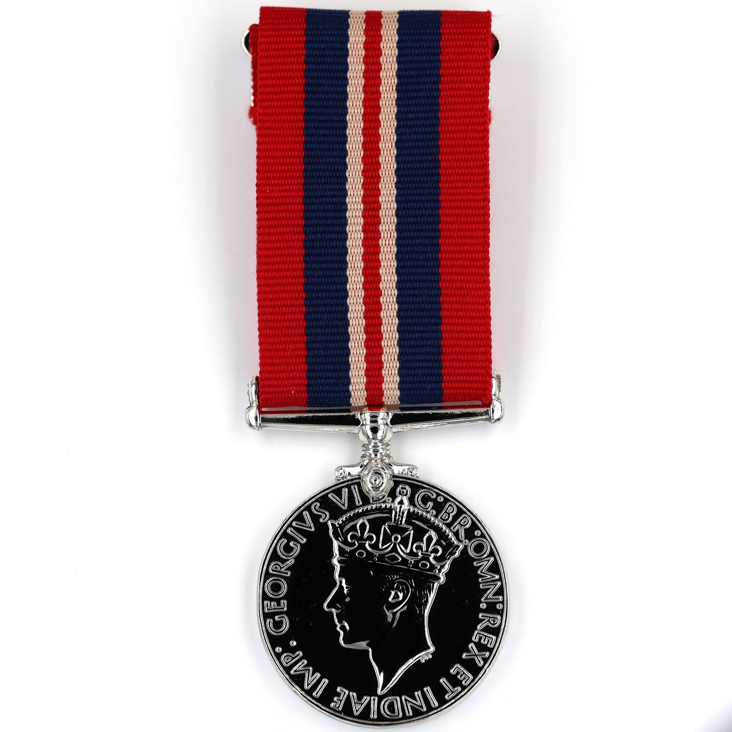 British War Medal 1939–1945 WWII Campaign Medal with Ribbon Replica