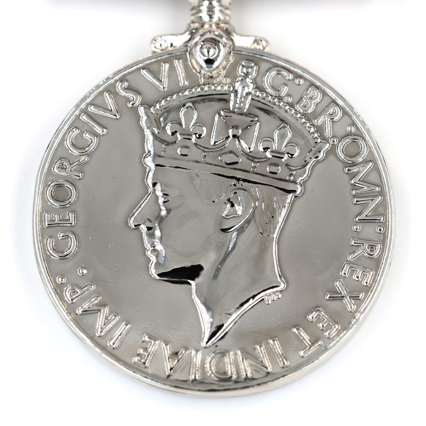 British War Medal 1939–1945 WWII Campaign Medal with Ribbon Replica