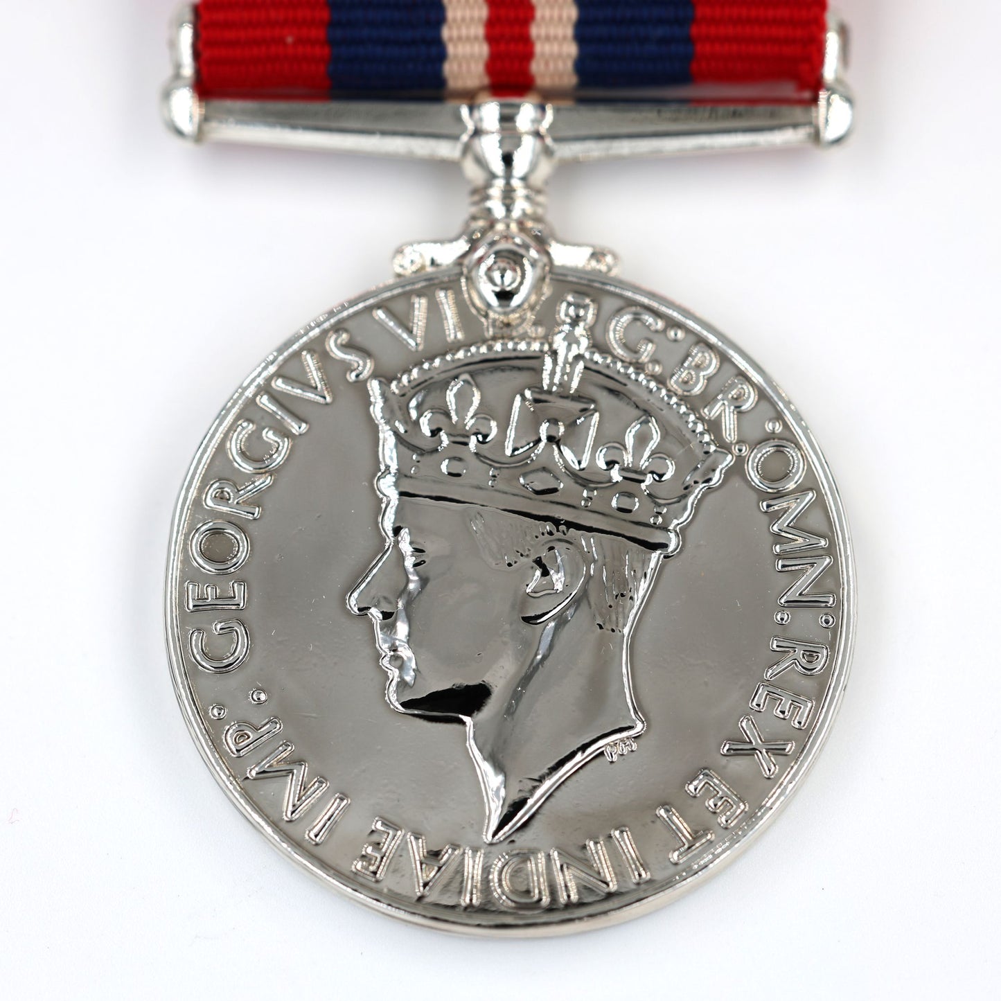 British War Medal 1939–1945 WWII Campaign Medal with Ribbon Replica